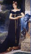 Francois Pascal Simon Gerard Portrait of Countess Maria Walewska. oil painting